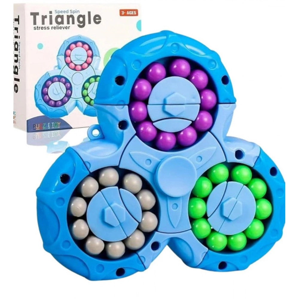 Amfyn Magical Bean Puzzle Toy Spinner (Multicolor)