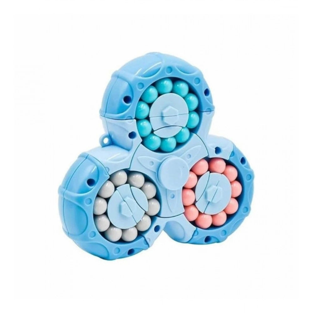 Amfyn Magical Bean Puzzle Toy Spinner (Multicolor)