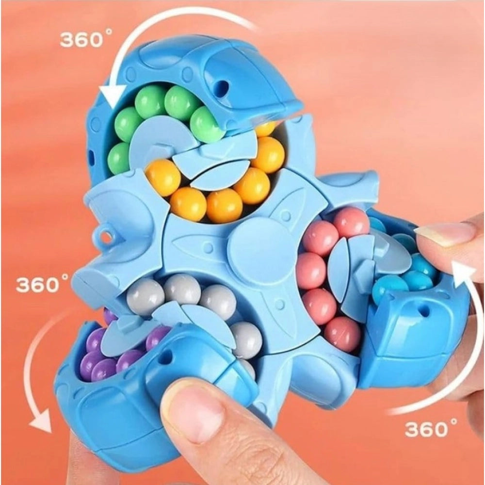 Amfyn Magical Bean Puzzle Toy Spinner (Multicolor)