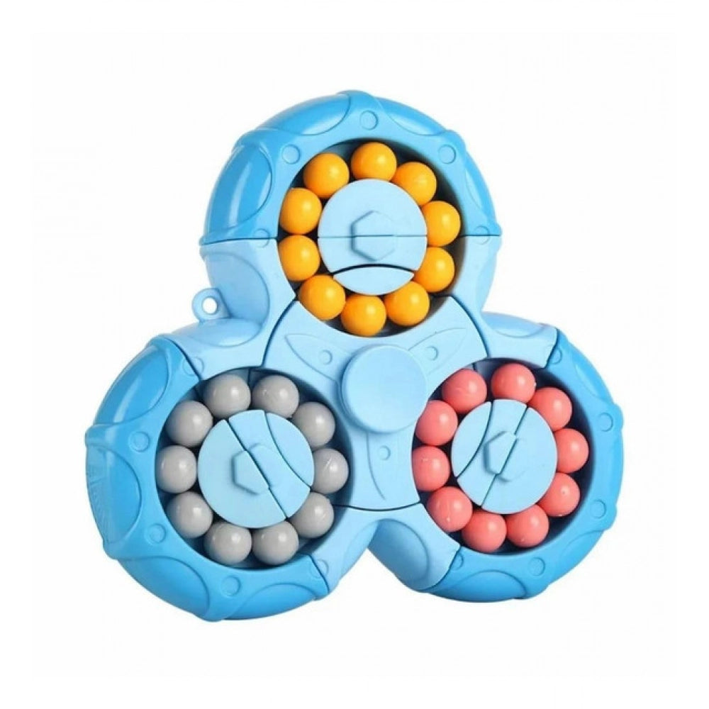Amfyn Magical Bean Puzzle Toy Spinner (Multicolor)