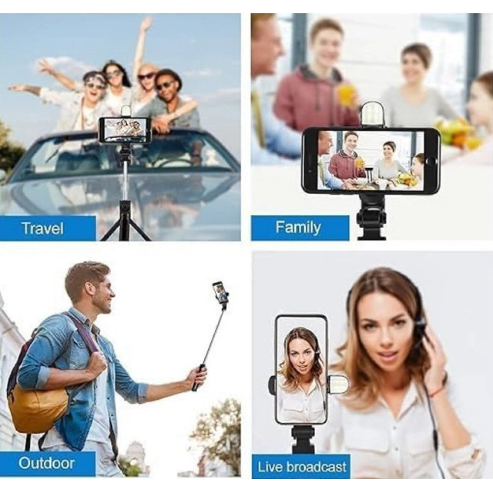 Amfyn Pack of 2 Selfie Stick R1s (Multicolor)
