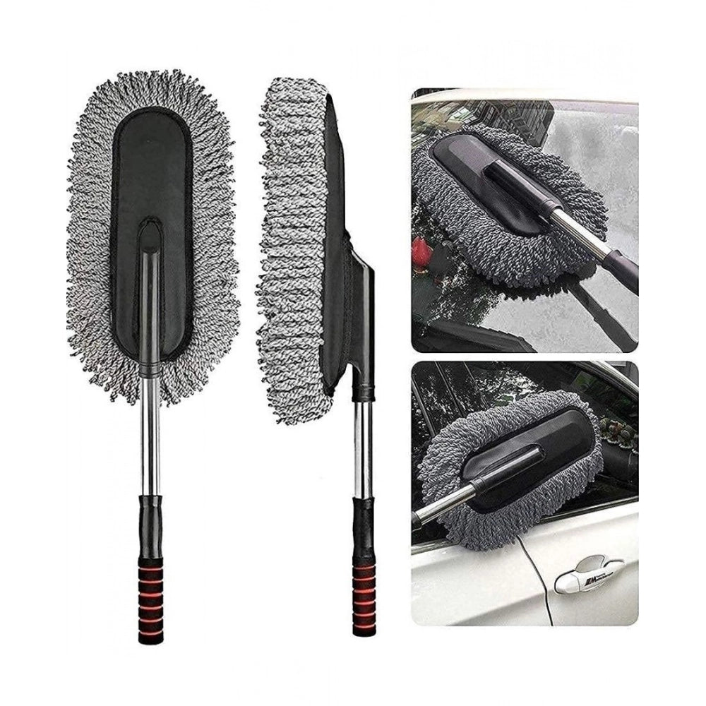 Amfyn Pack of 2 Big Car Duster (Grey)