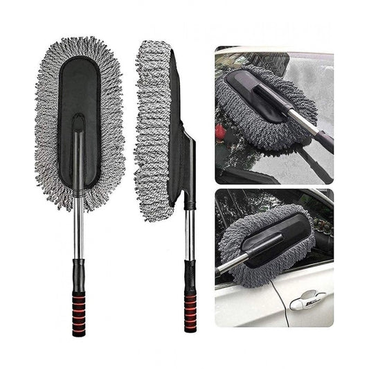 Amfyn Pack of 2 Big Car Duster (Grey)