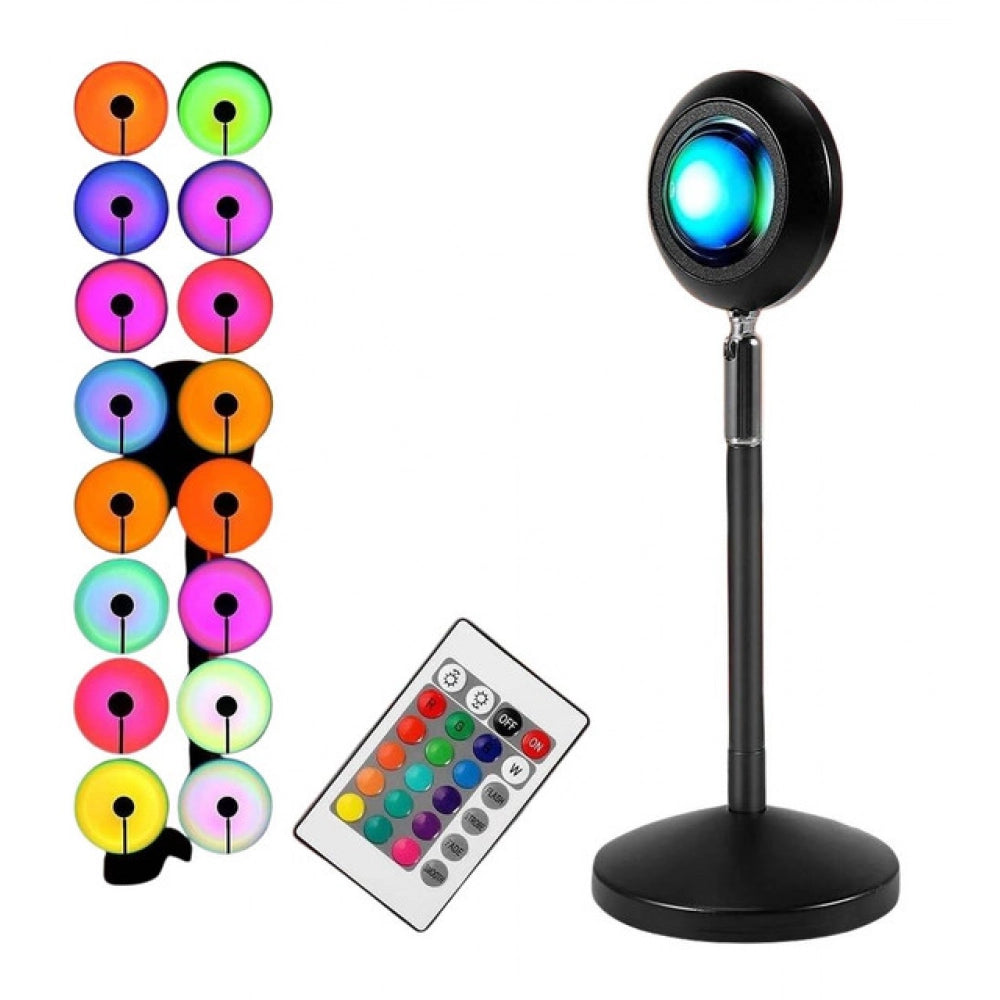Amfyn Sunset Lamp With Remote (Black)