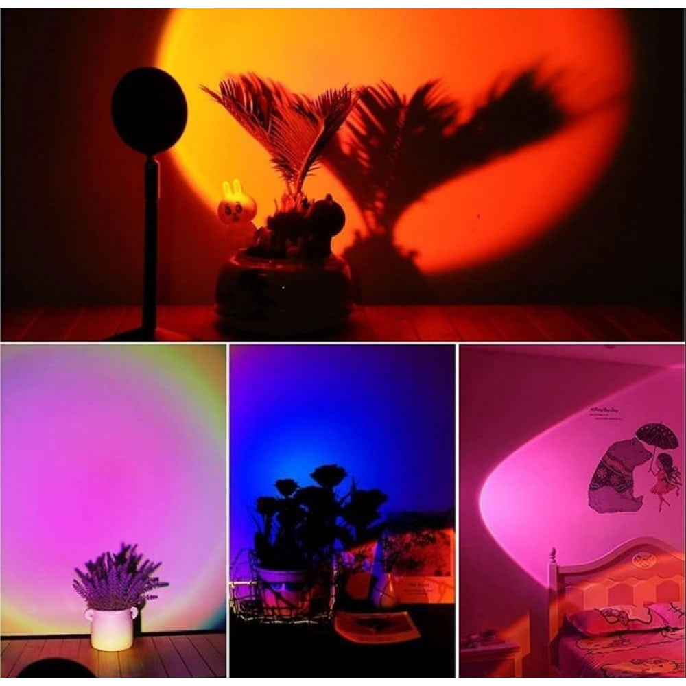 Amfyn Sunset Lamp With Remote (Black)