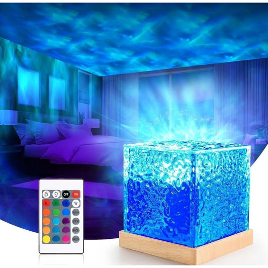 Amfyn Ocean Wave Projector Lamp (Blue)
