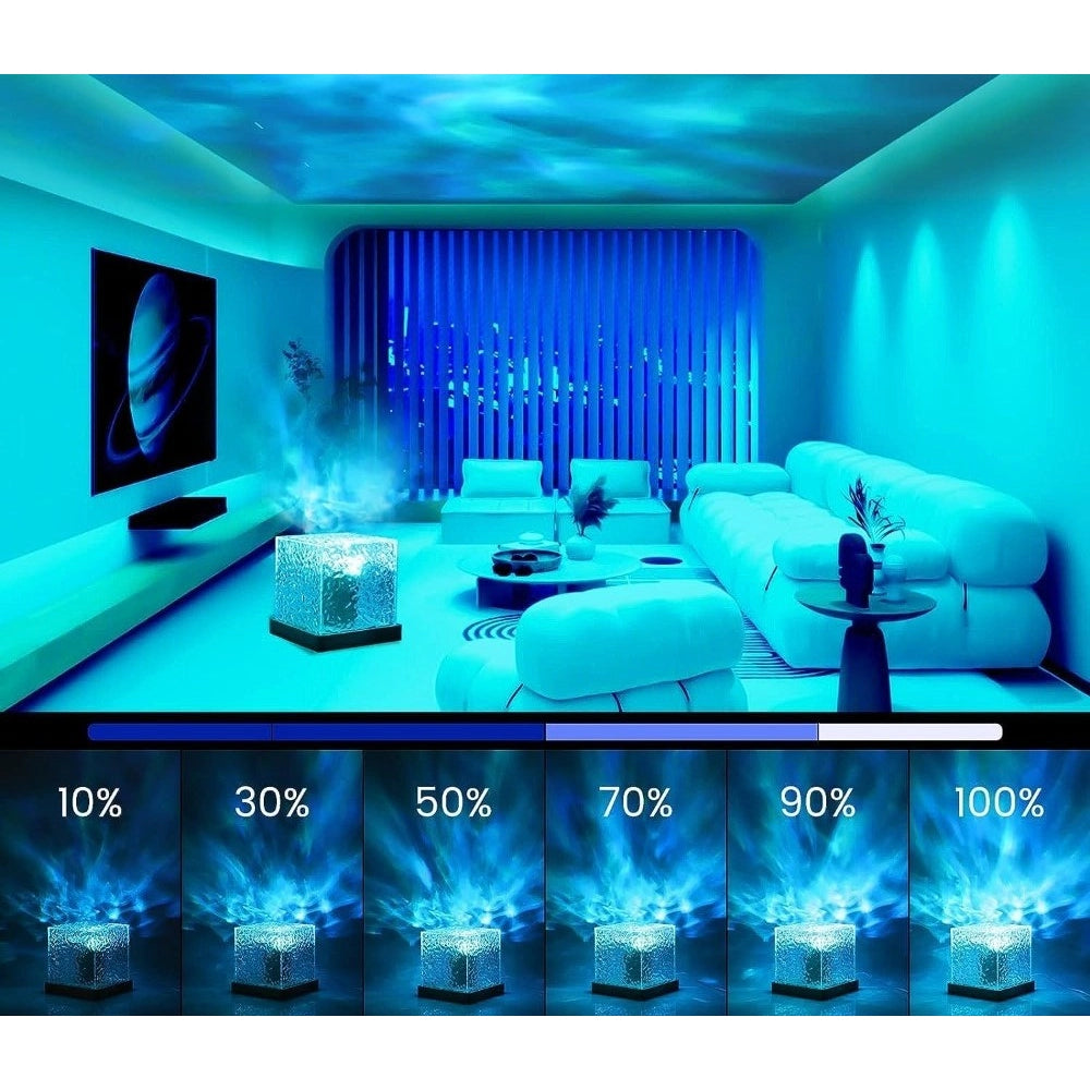Amfyn Ocean Wave Projector Lamp (Blue)