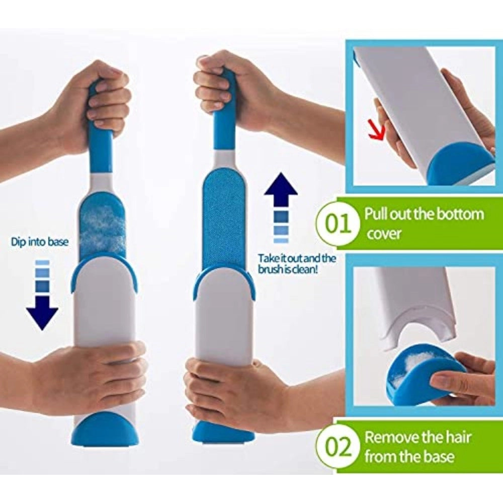 Amfyn Pack of 2 Pet Hair Remover (Multicolor)