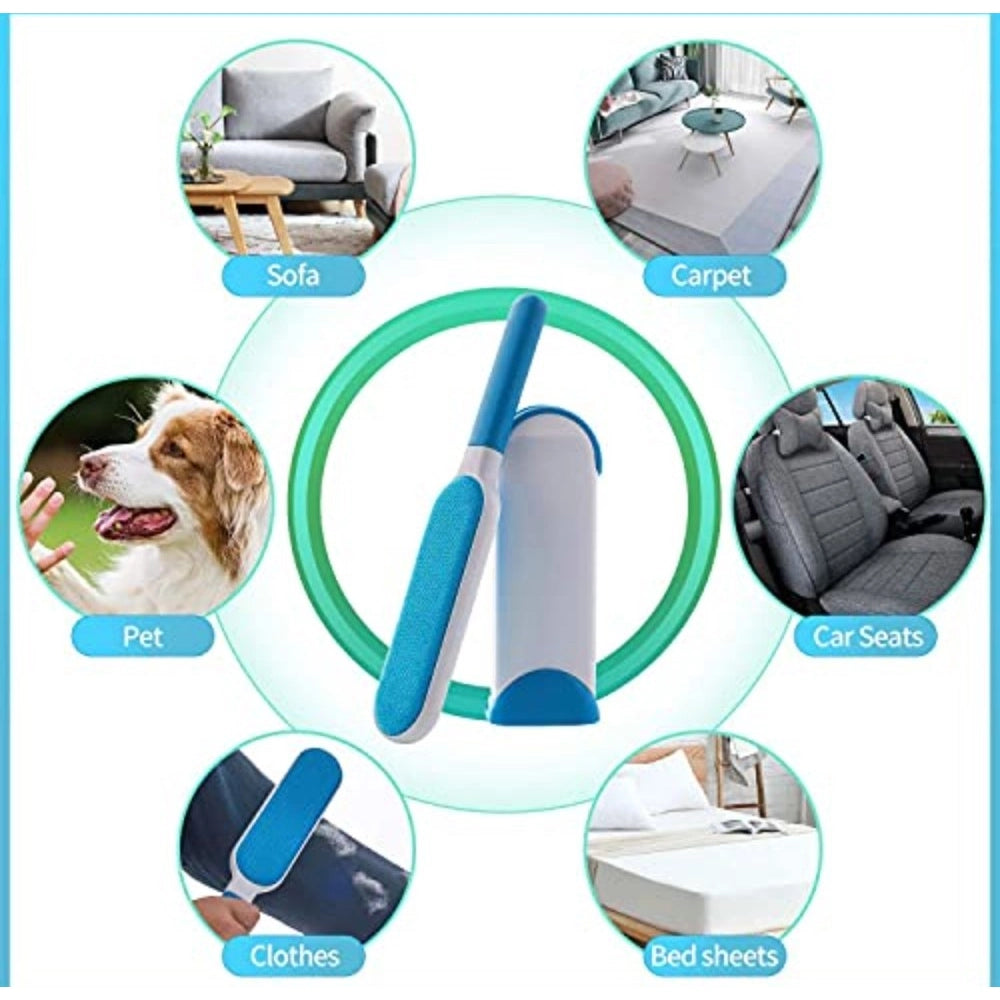 Amfyn Pack of 2 Pet Hair Remover (Multicolor)