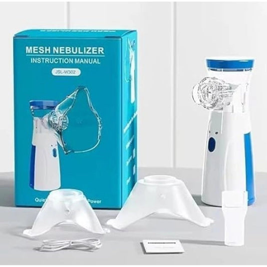 Amfyn Pack of 2 Mini Portable Mesh Nebulizer (Multicolor)