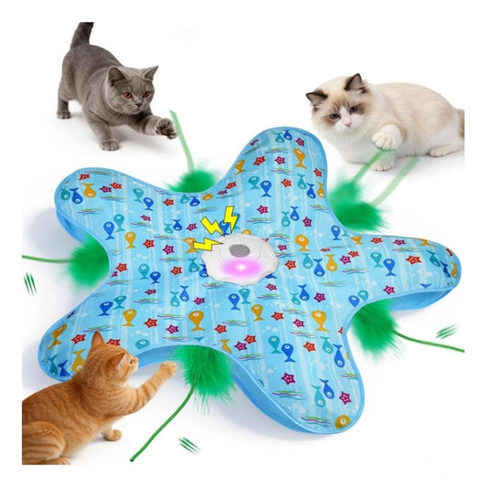 Amfyn Hide And Seek Cat Toy (Blue)