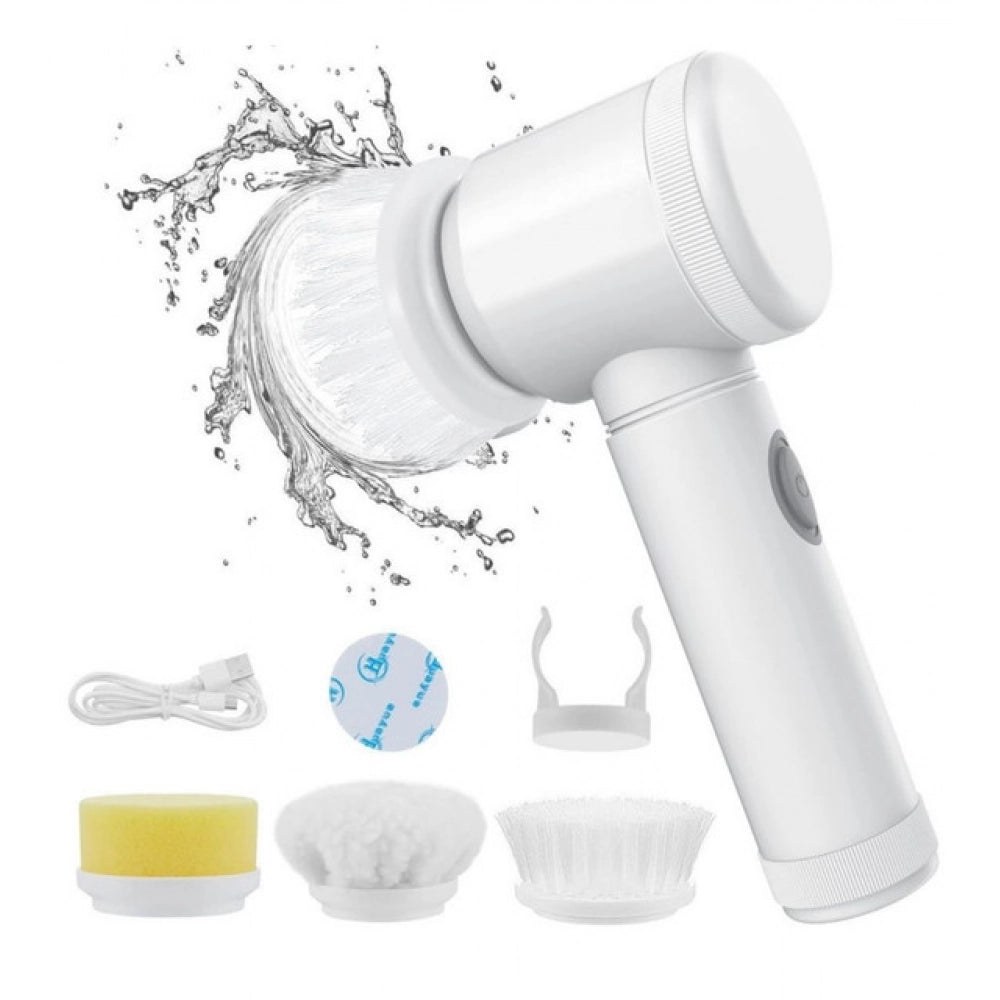 Amfyn USB Charging 5 in 1 Magic Brush (White)