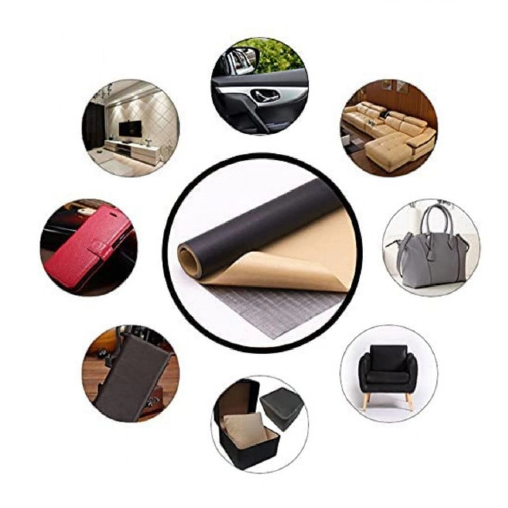 Amfyn Pack of 2 Leather Repair Patch (Black)