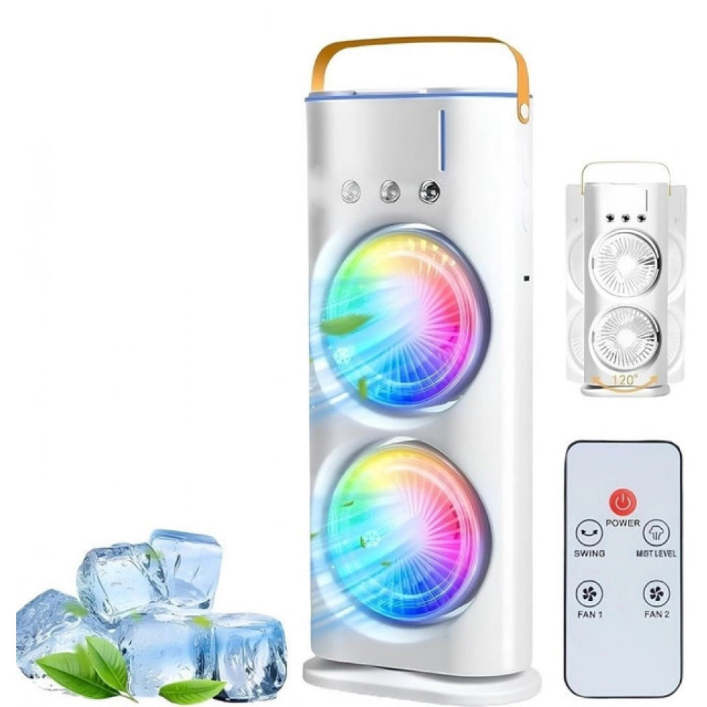 Amfyn Double End Air Cooler Mist Fan (Multicolor)