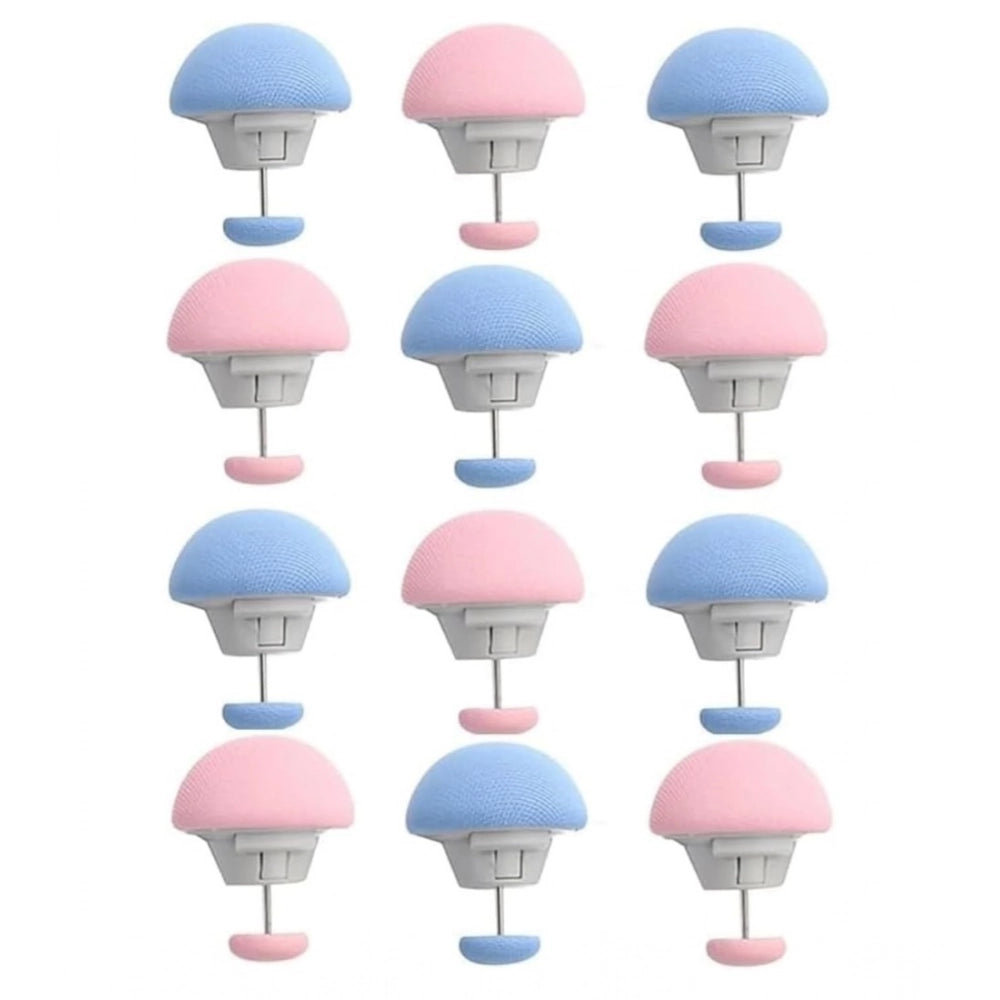 Amfyn Pack of 10 Duvet Clips (Pink-Blue)