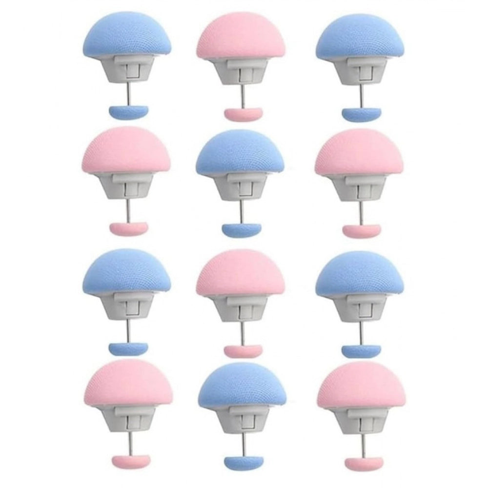 Amfyn Pack of 10 Duvet Clips (Pink-Blue)