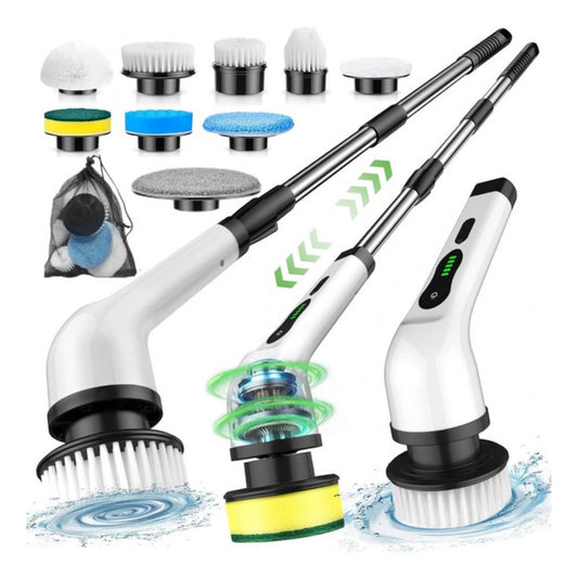 Amfyn 9 in 1 Cordless Electric Spin Scrubber (Multicolor)