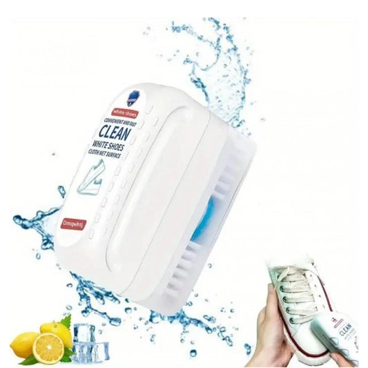 Amfyn Pack of 2 2 in 1 Shoe Cleaning Brush (White)