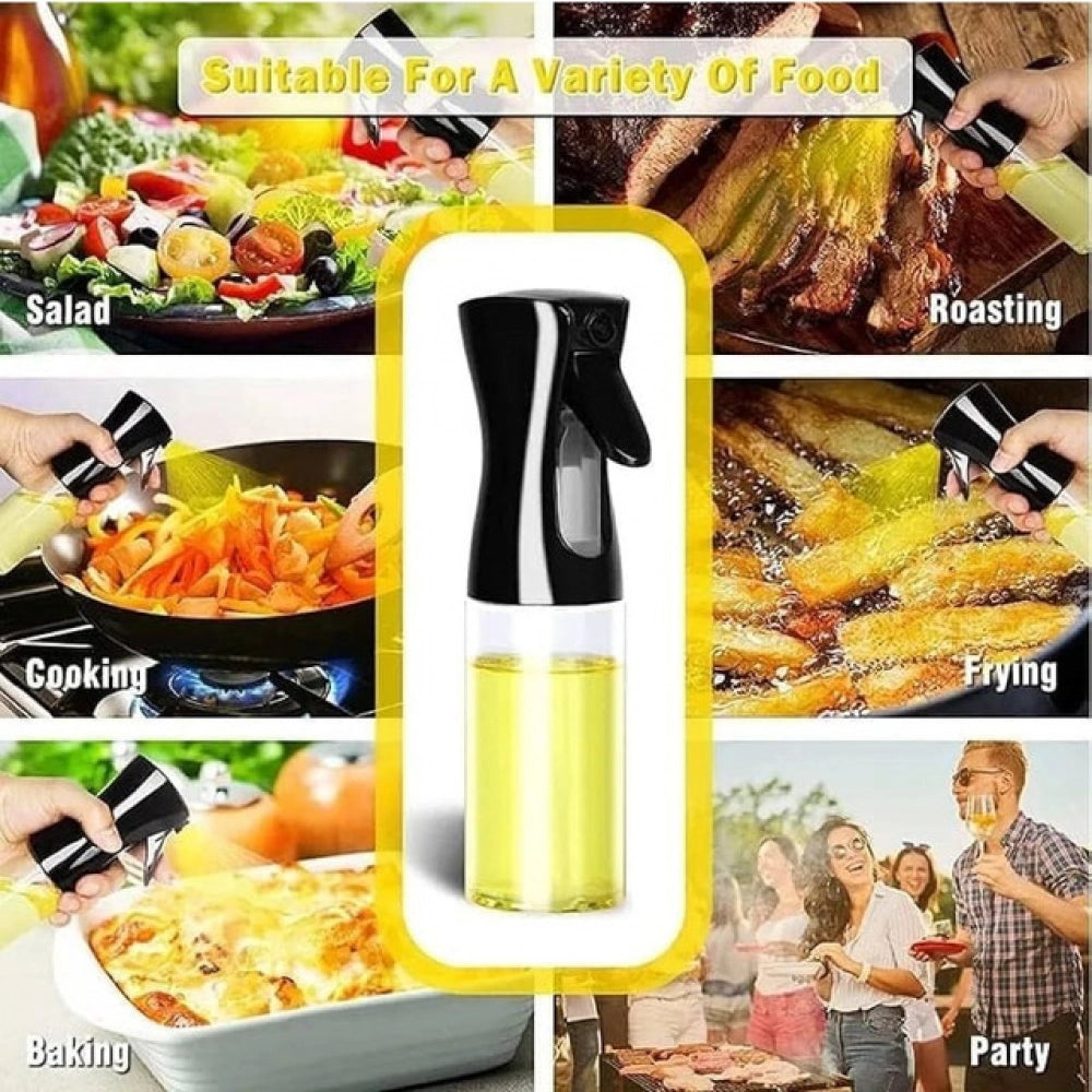 Amfyn Pack of 2 Oil Sprayer for Cooking (Black)