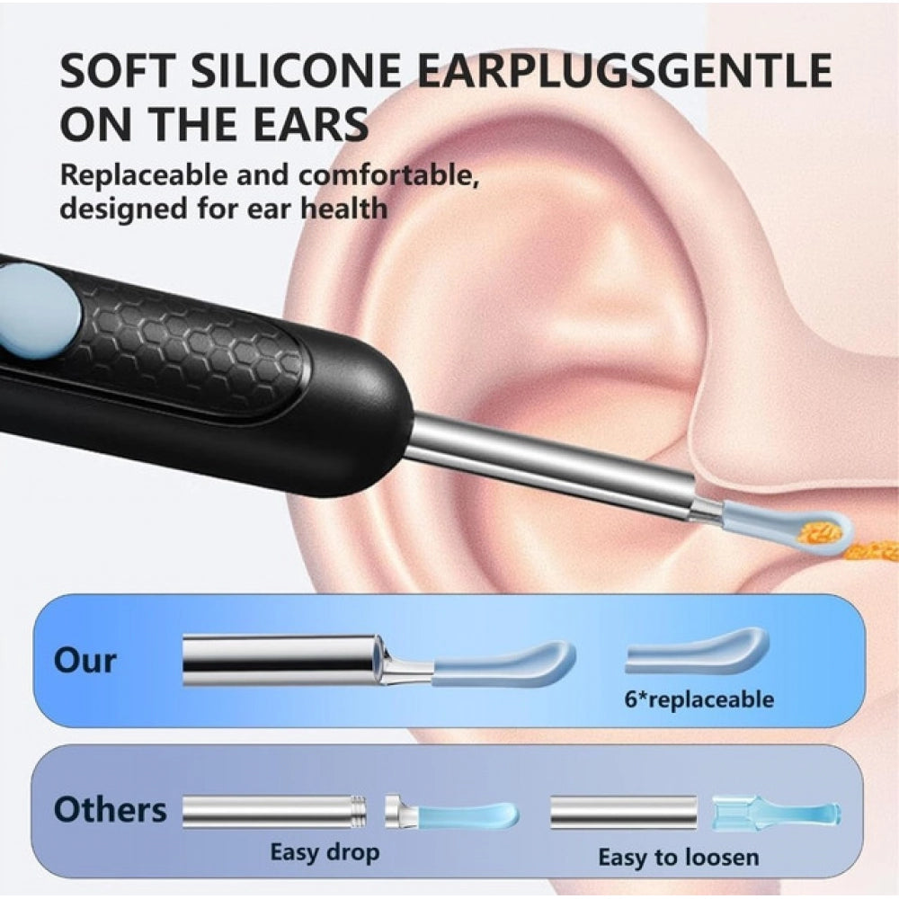 Amfyn Earwax Cleaner With Camera (Multicolor )