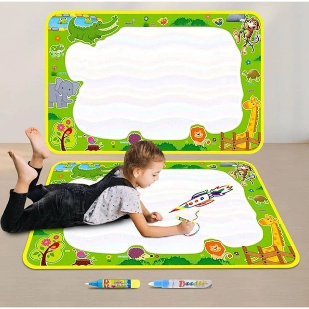 Amfyn Kids Magic Water Drawing Mat (Multicolor)