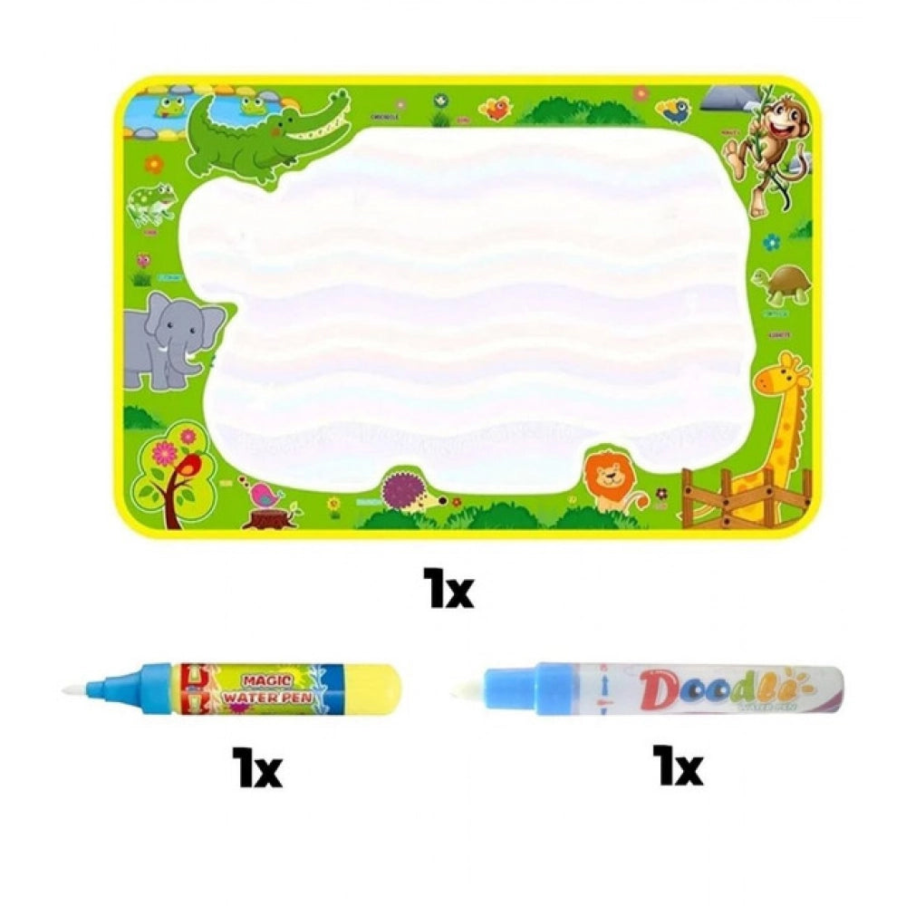 Amfyn Kids Magic Water Drawing Mat (Multicolor)