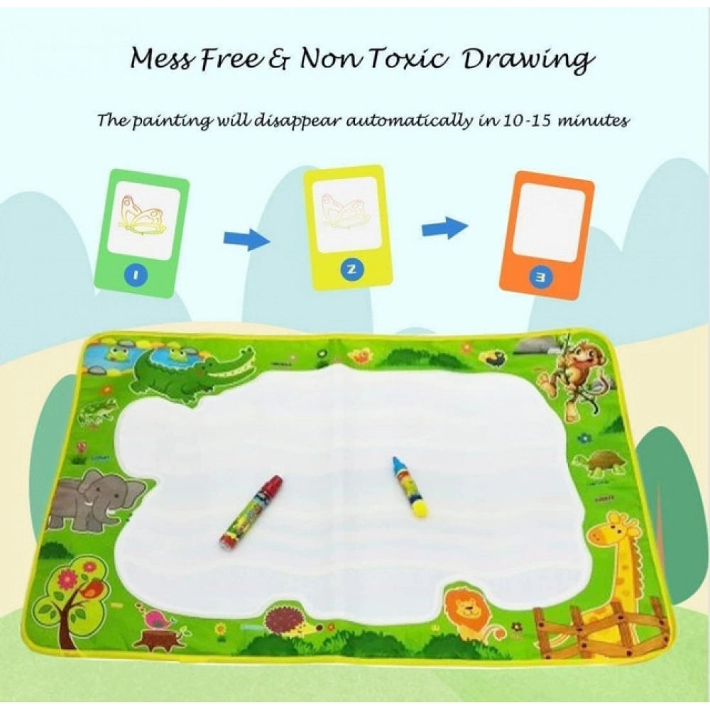 Amfyn Kids Magic Water Drawing Mat (Multicolor)