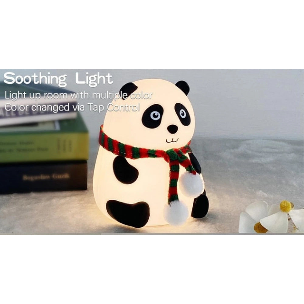 Amfyn Silicon Panda Lamp (White)