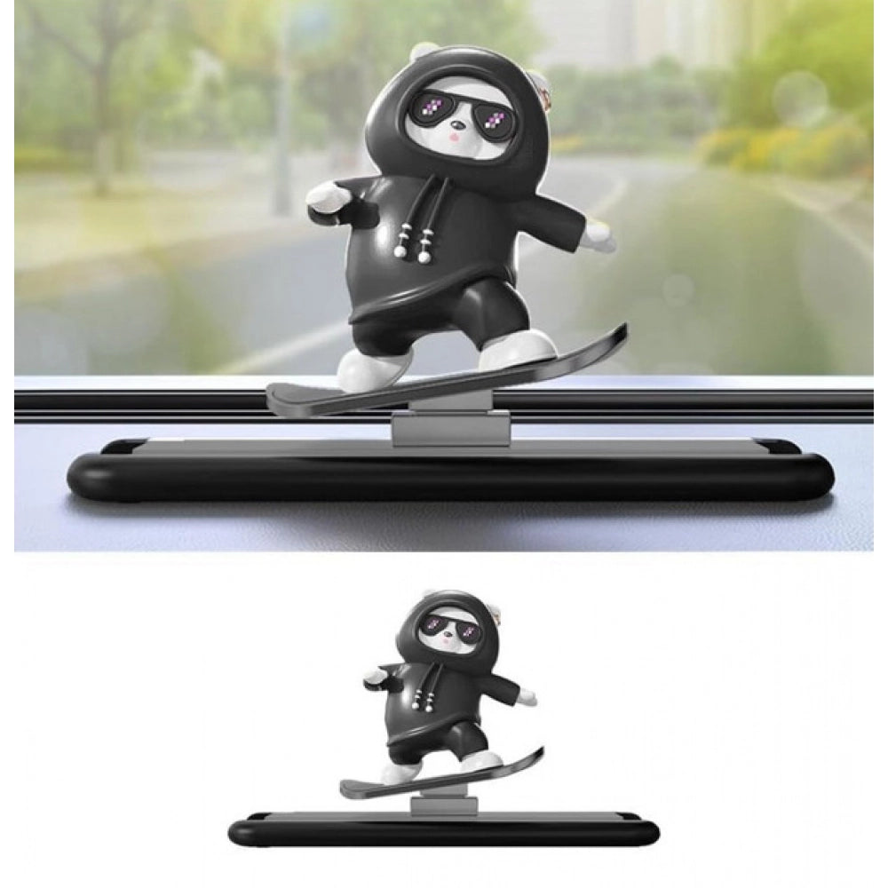 Amfyn Car Slidder Panda (Black)