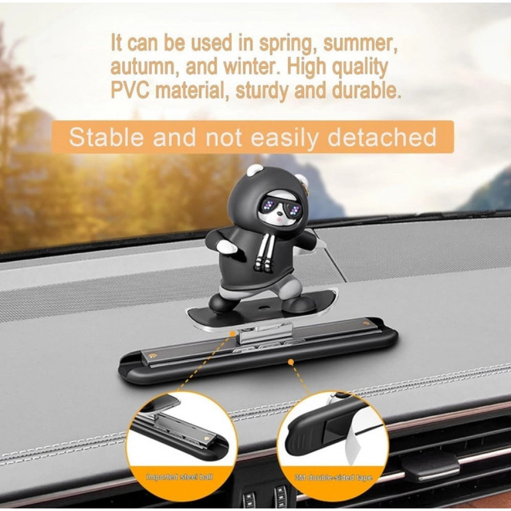Amfyn Car Slidder Panda (Black)