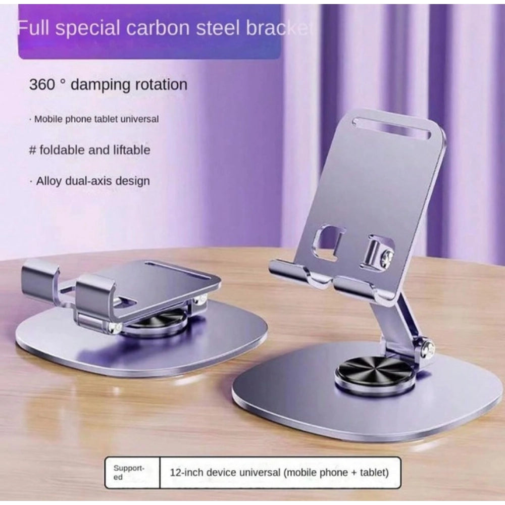 Amfyn Pack of 2 Foldable Mobile Stand (Grey)