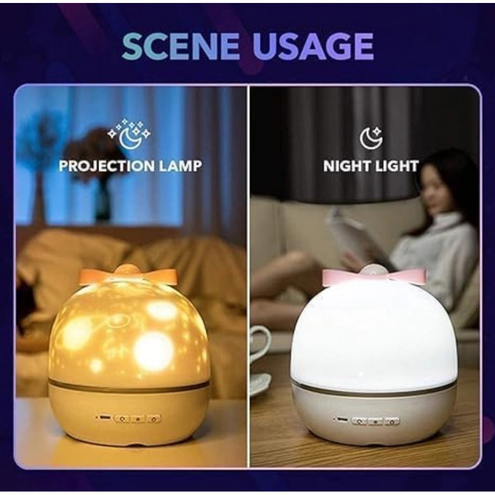 Amfyn Kids Night Light Projector (Multicolor)
