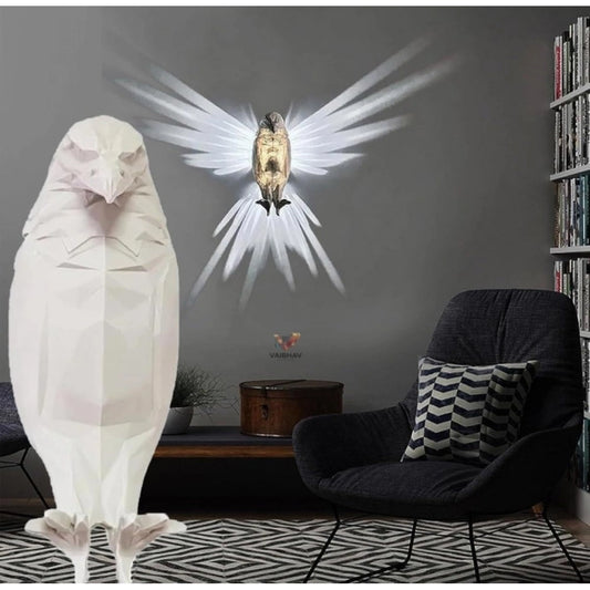 Amfyn 3D Eagle Wall Light (White)