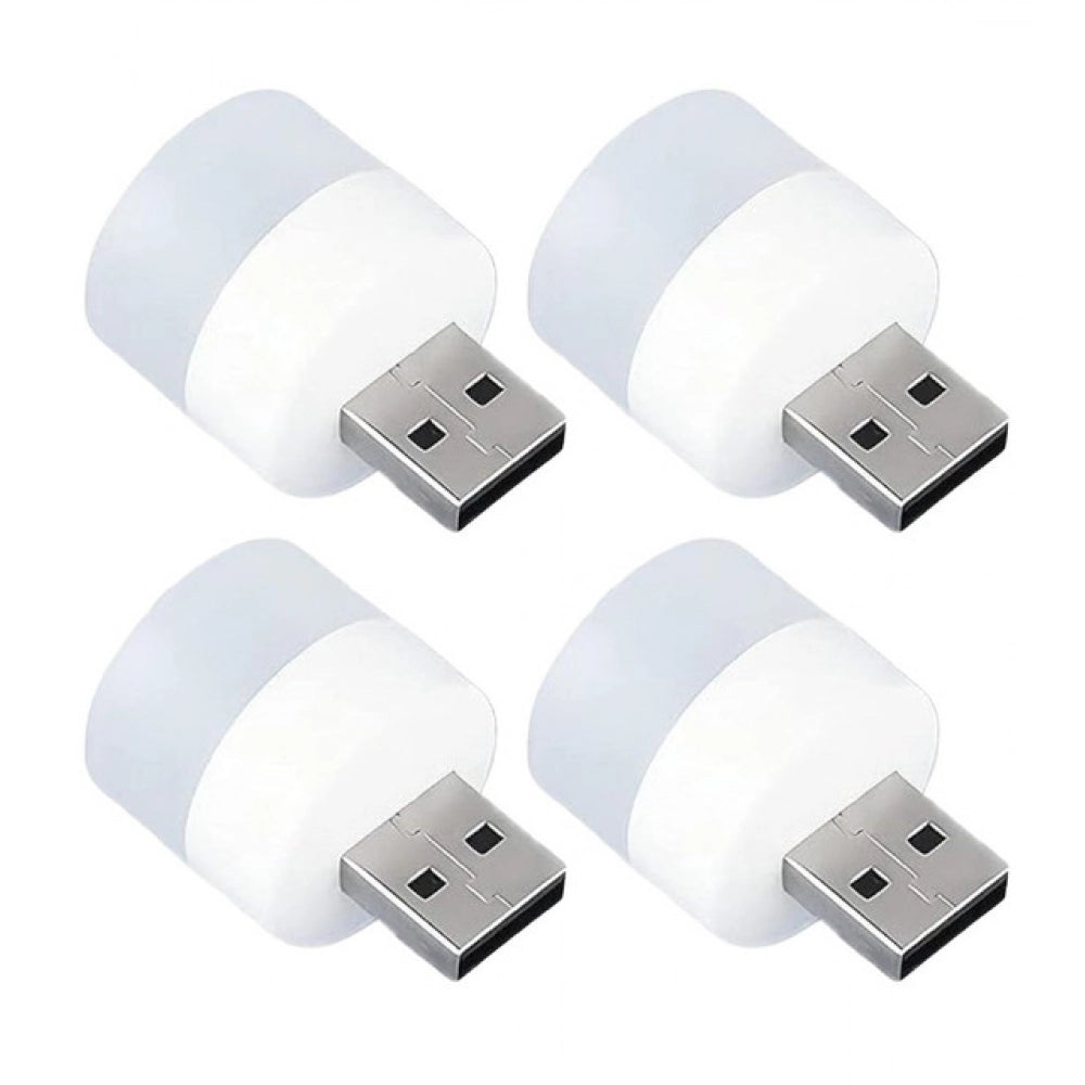 Amfyn Pack of 10 Portable Home USB Night Lights (White)