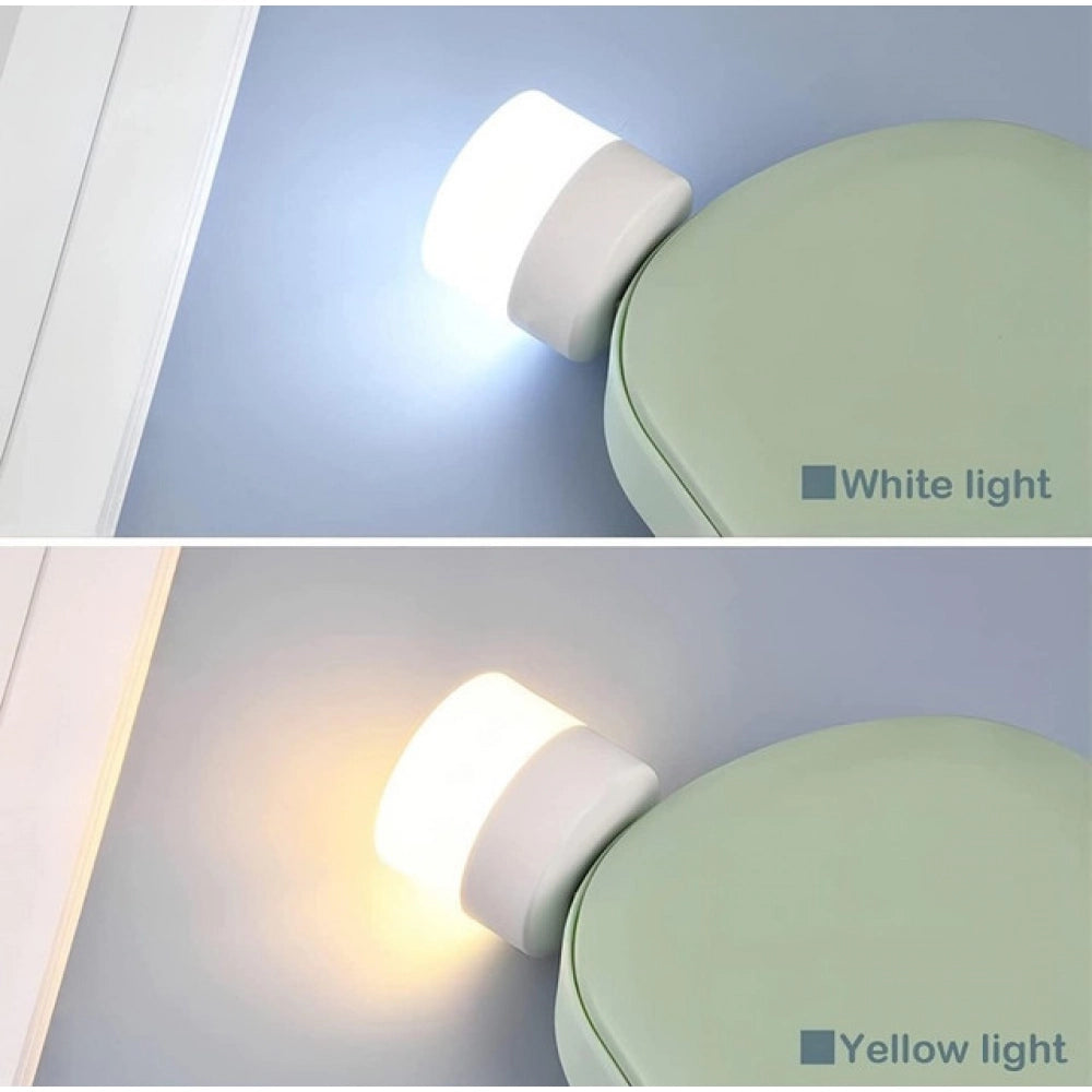 Amfyn Pack of 10 Portable Home USB Night Lights (White)