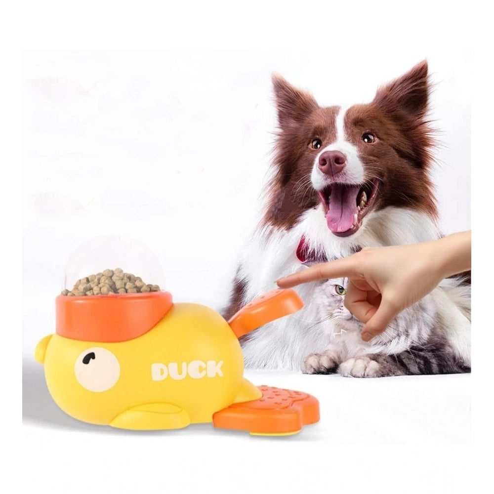 Amfyn Pet Feeder (Yellow-Orange)