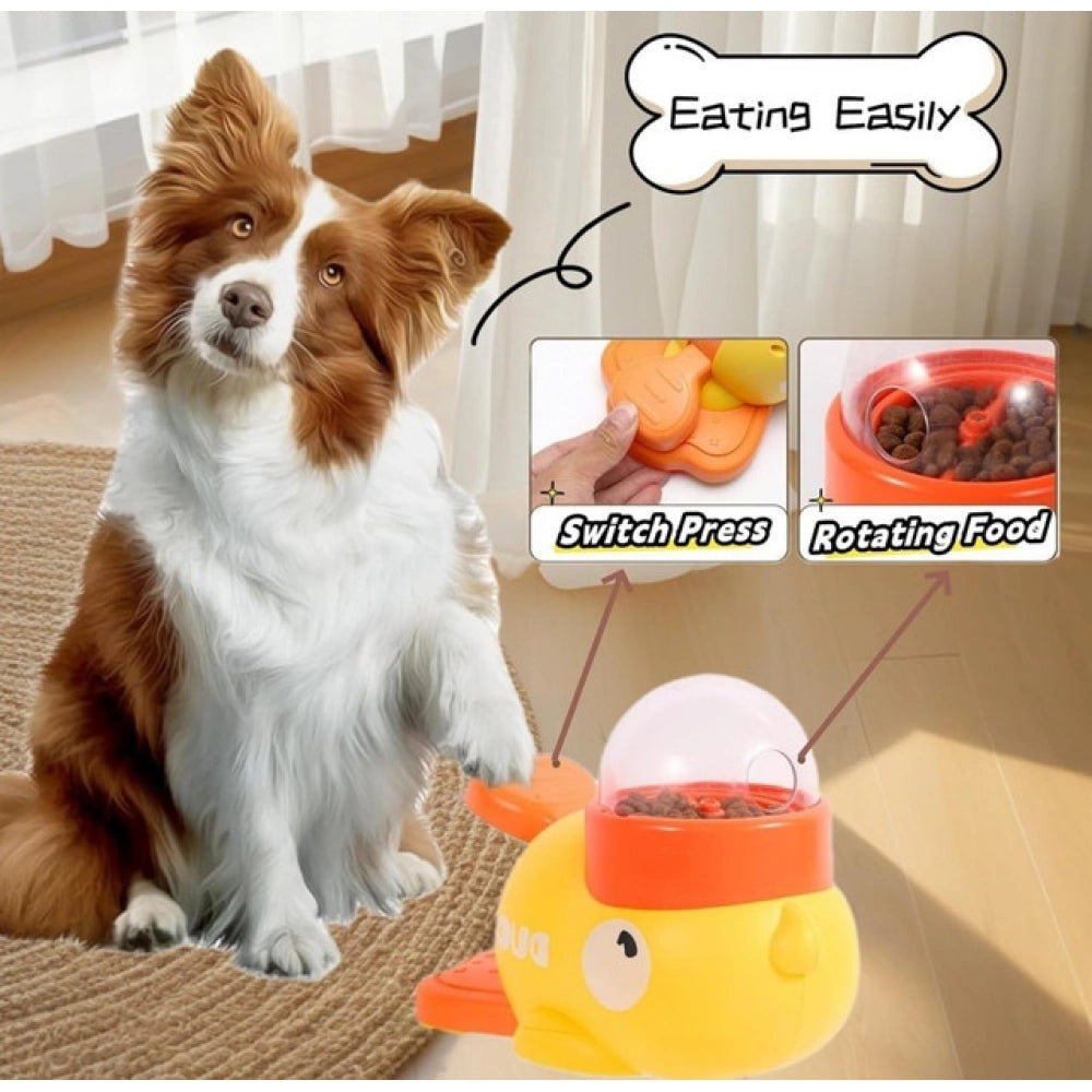 Amfyn Pet Feeder (Yellow-Orange)