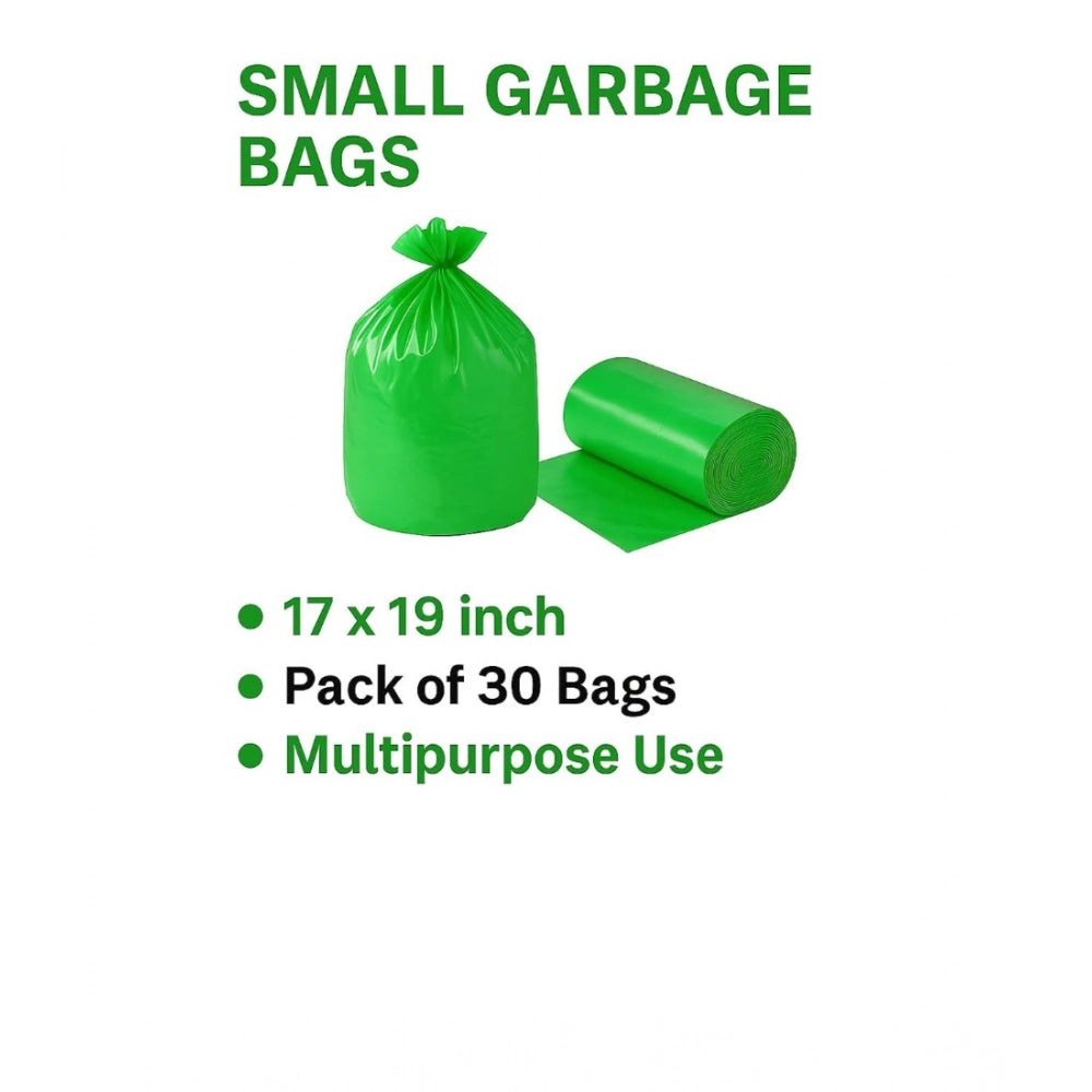 Amfyn Pack of 3 Polyethylene 17 x 19 Inches Garbage Bag (Green)