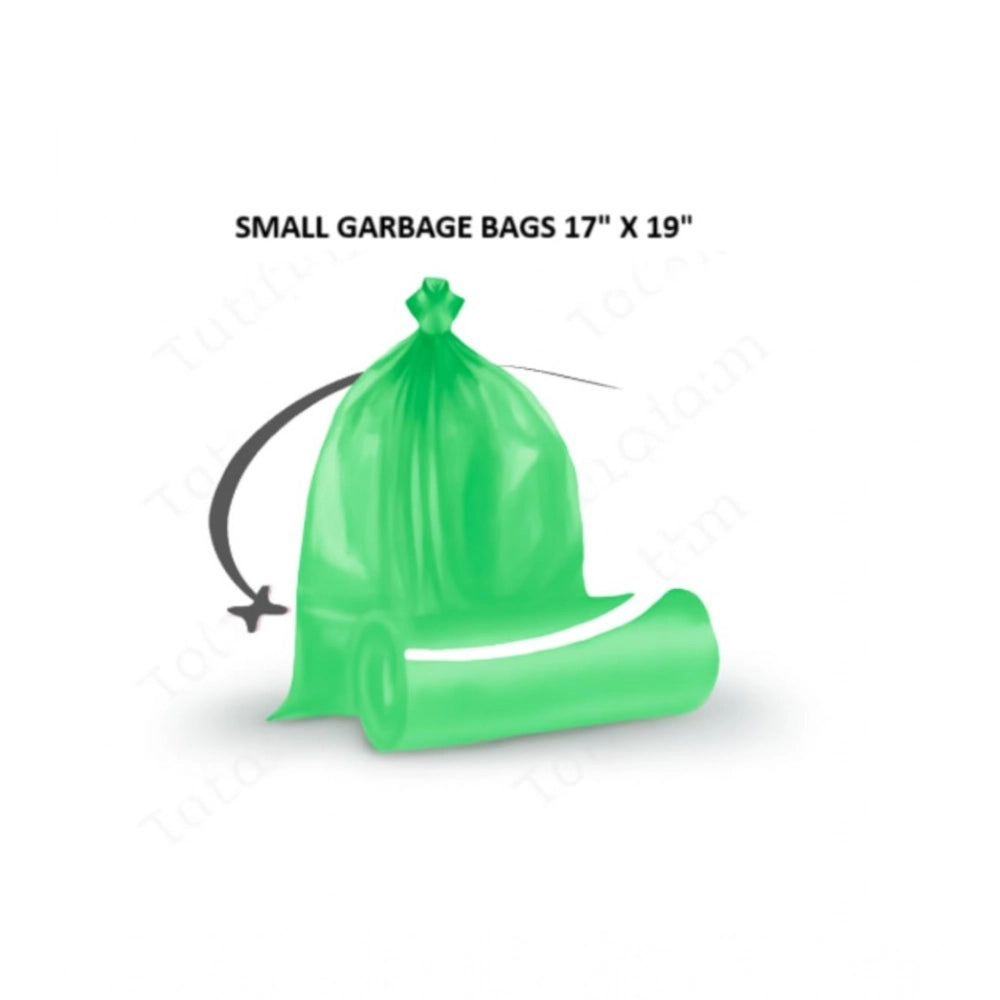 Amfyn Pack of 12 Biodegradeable Vegetable-Paper 17 x 19 Inches Garbage Bag (Green)