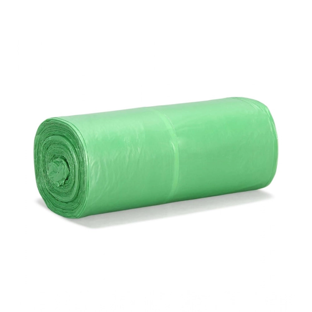 Amfyn Pack of 10 Biodegradeable Vegetable-Paper 19 x 21 Inches Garbage Bag (Green)