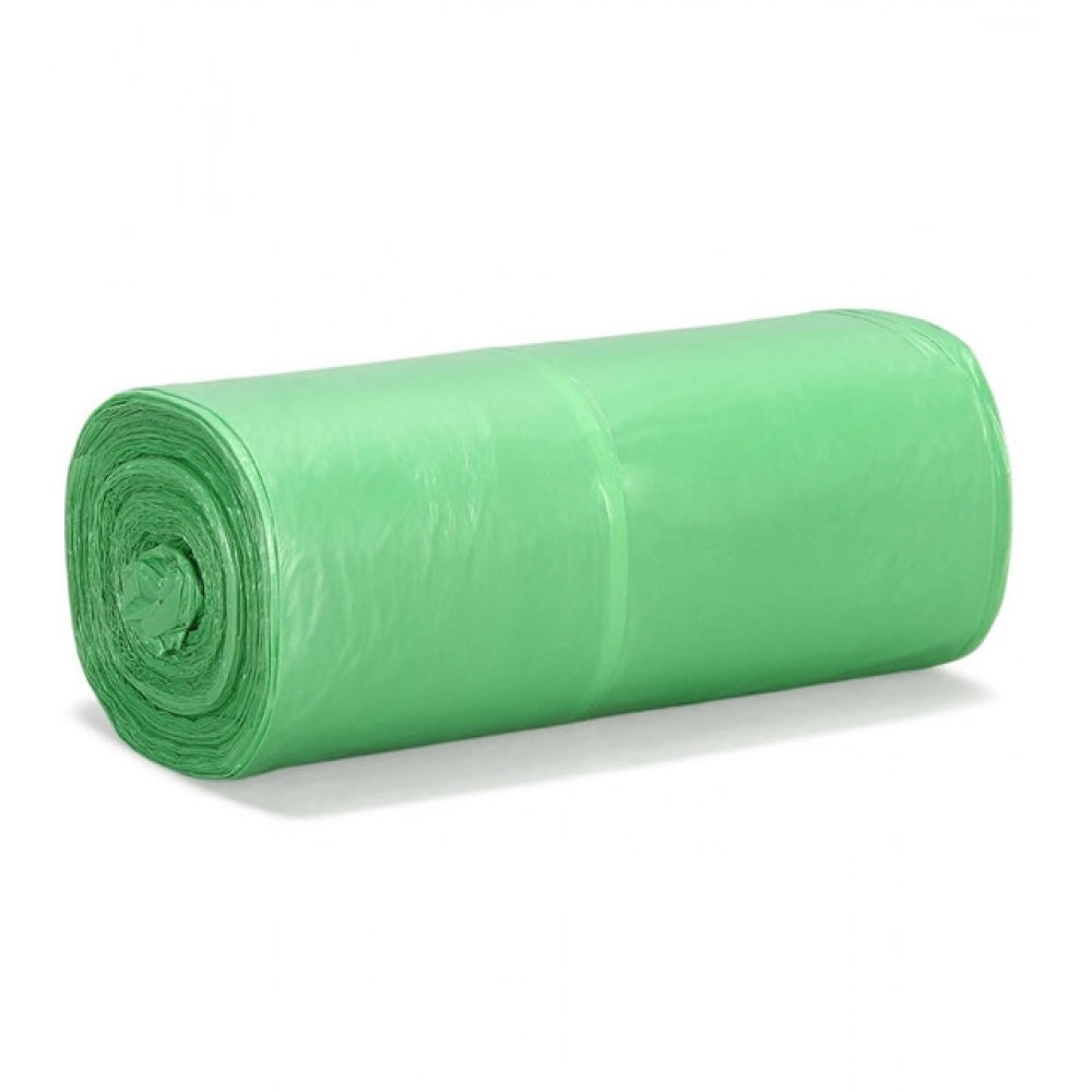 Amfyn Pack of 5 Biodegradeable Vegetable-Paper 19 x 21 Inches Garbage Bag (Green)