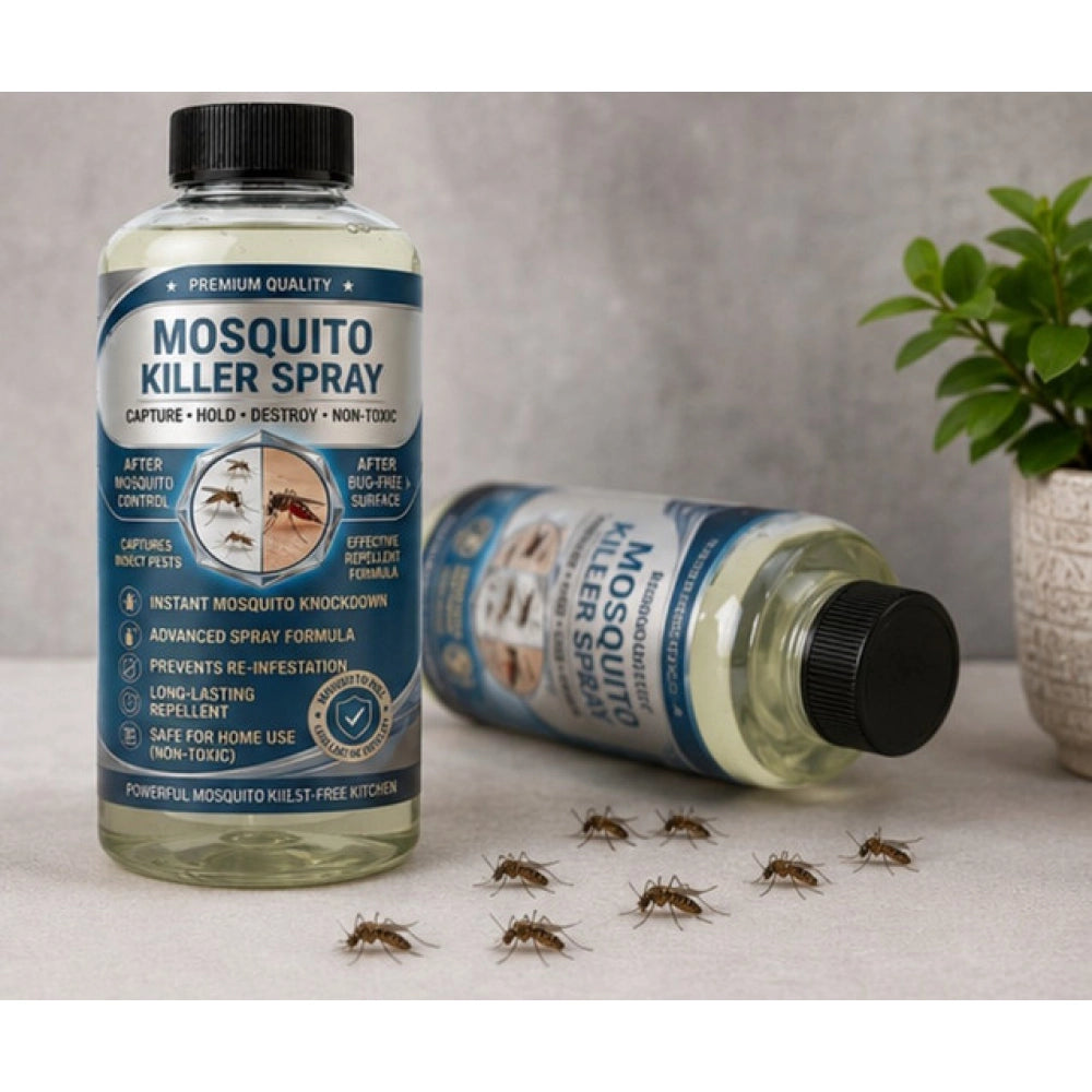 Amfyn Pack of 2 Mosquito Killer Liquid Bottles 100 ML