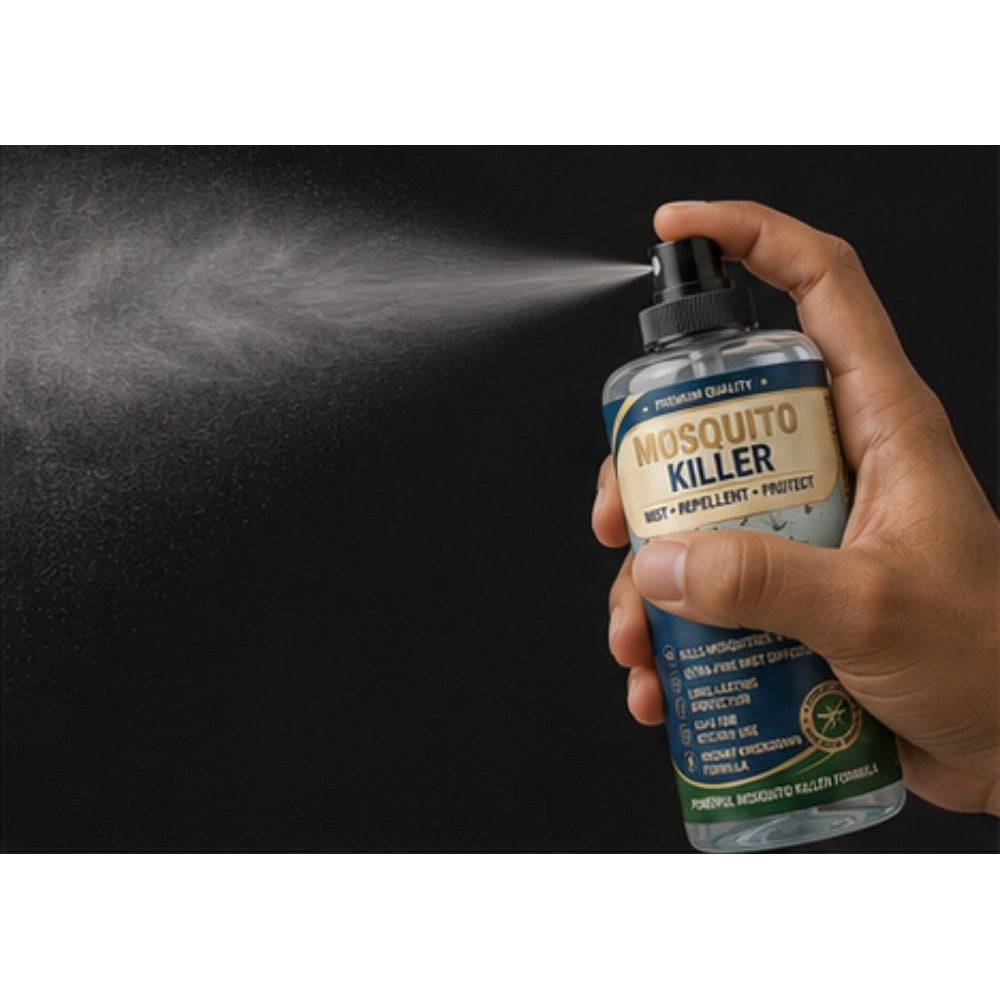 Amfyn Pack of 2 Mosquito Killer Liquid Spray Bottles 100 ML
