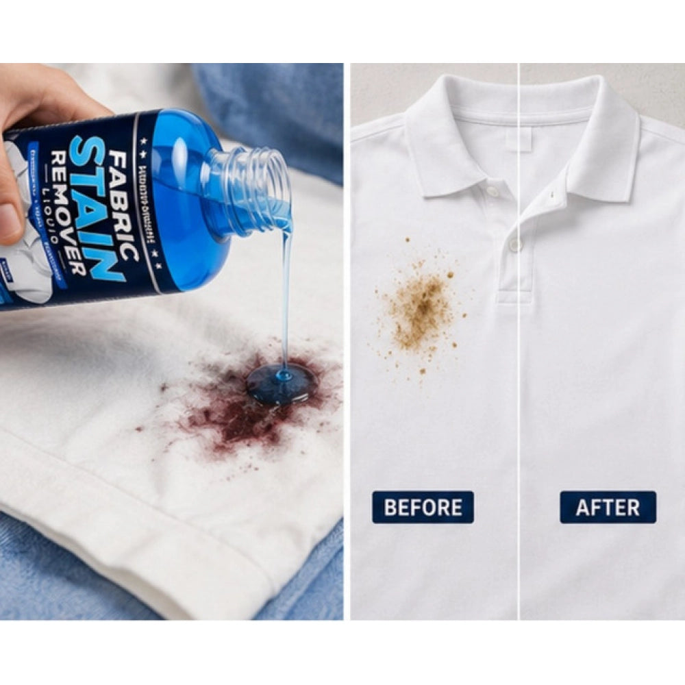 Amfyn Pack of 2 Fabric Stain Remover Liquid Bottles 100 ML