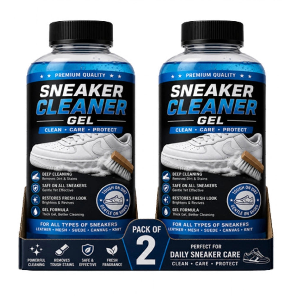 Amfyn Pack of 2 Sneaker Cleaner Gel Bottles 100 ML
