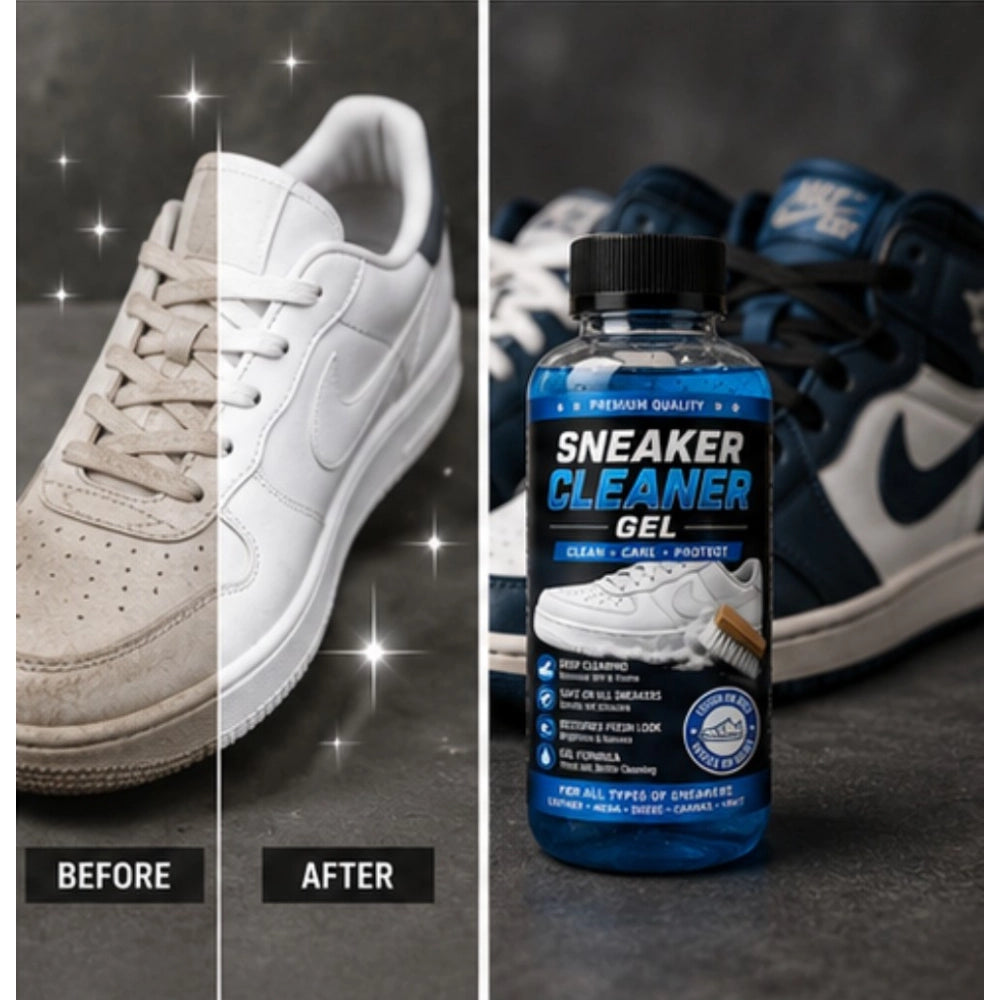 Amfyn Pack of 2 Sneaker Cleaner Gel Bottles 100 ML