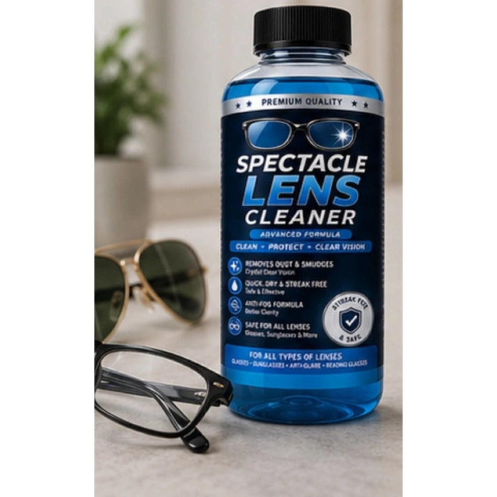Amfyn Pack of 2 Spectacle Lens Cleaner Liquid Bottles 100 ML