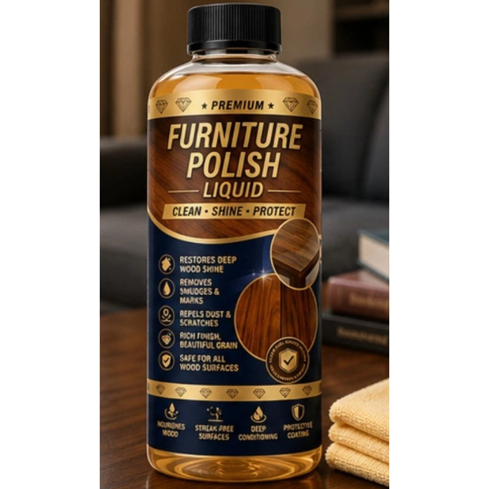 Amfyn Pack of 2 Furniture Polish Liquid Bottles 100 ML