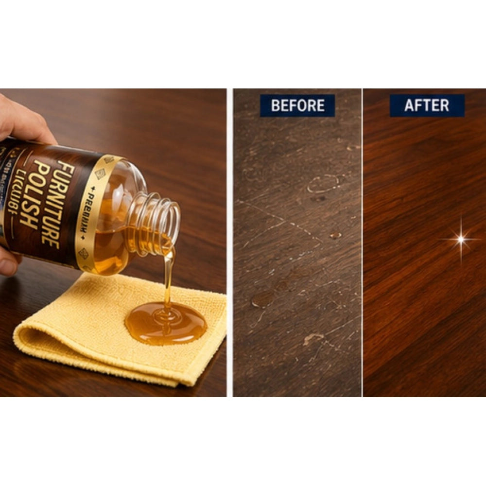 Amfyn Pack of 2 Furniture Polish Liquid Bottles 100 ML
