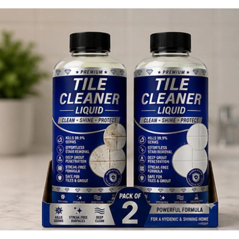 Amfyn Pack of 2 Tile Cleaner Liquid Bottles 100 ML